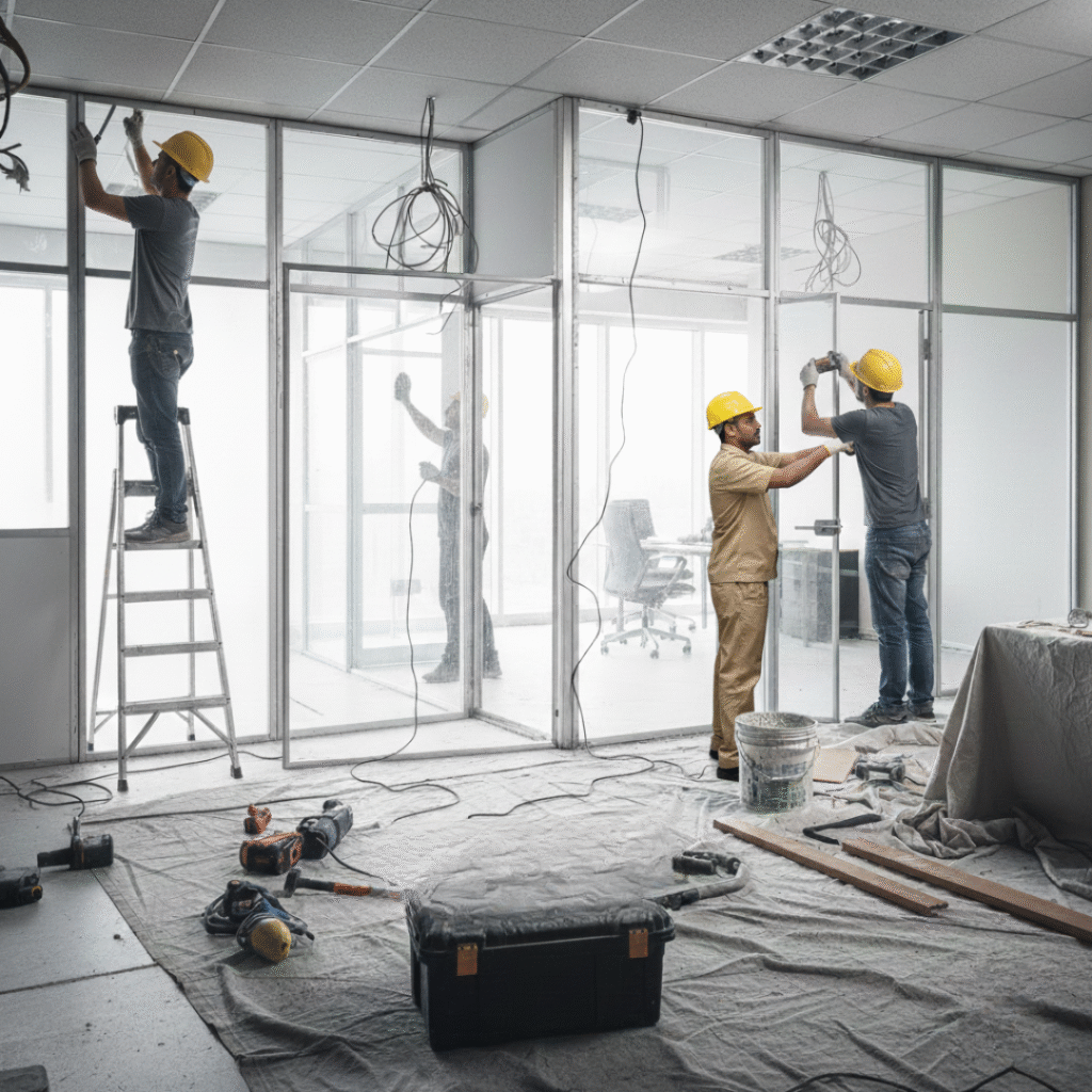 false ceiling & window work