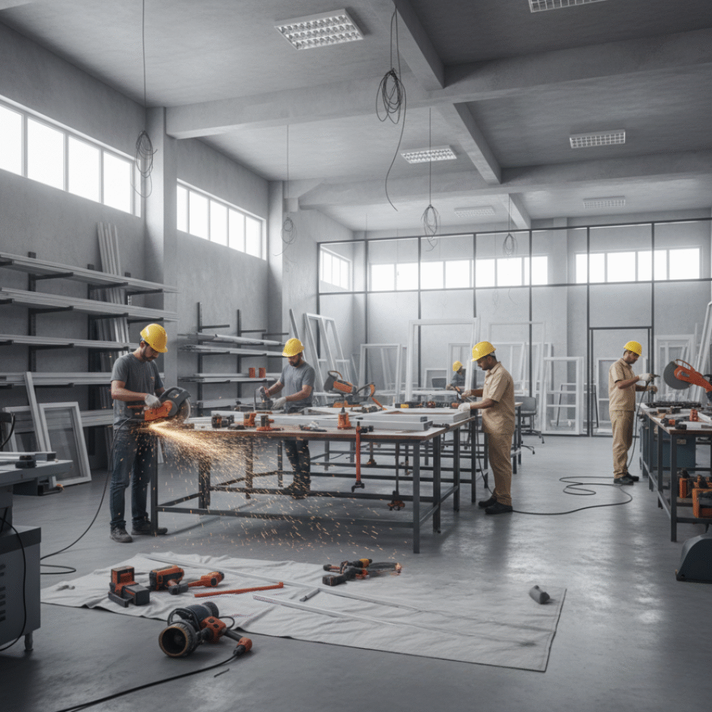 general aluminium fabrication & fixing