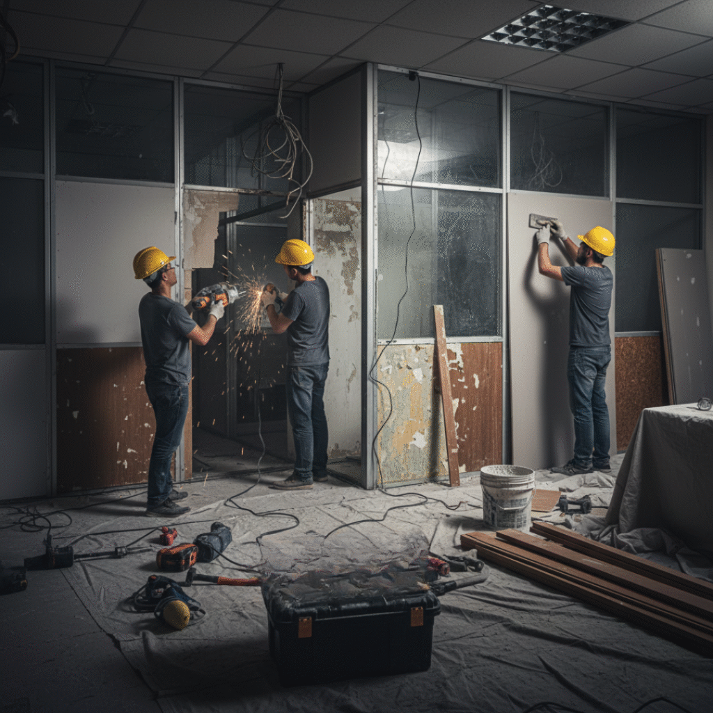 old partition repair & renovation services